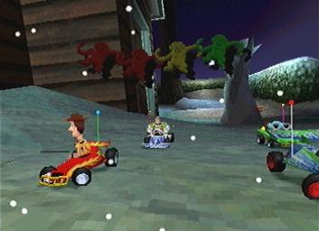 Toy Story Racer - PlayStation Screen