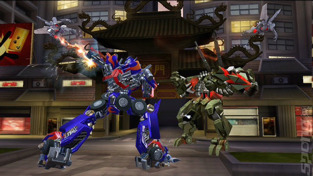 Transformers: Revenge of the Fallen  - Wii Screen