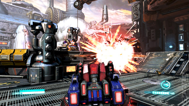 Transformers: Fall of Cybertron - Xbox 360 Screen