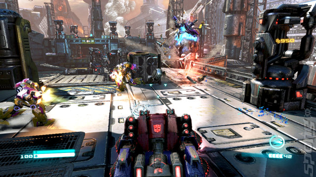 Transformers: Fall of Cybertron - Xbox 360 Screen