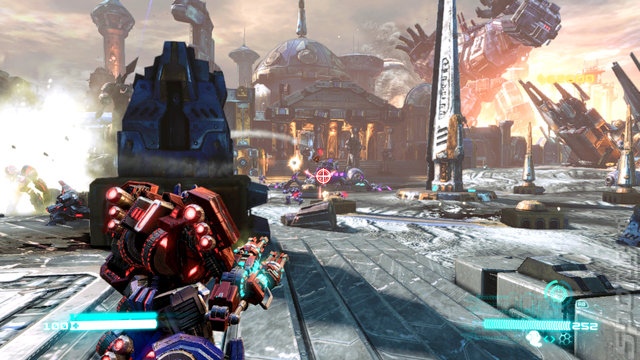 Transformers: Fall of Cybertron - Xbox 360 Screen