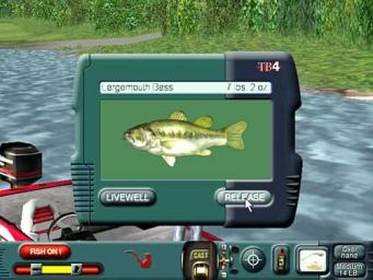 Trophy Bass 4: Field & Stream - PC Screen