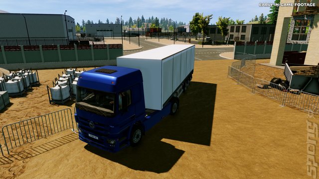 Truck Driver - PS4 Screen