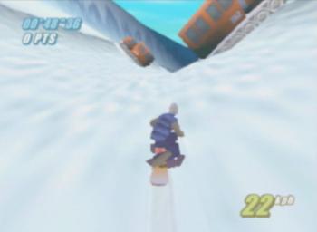 Twisted Edge Snowboarding - N64 Screen