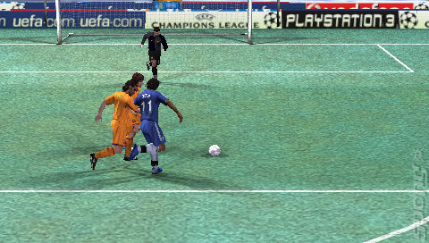 UEFA Champions League 2006-2007 - PSP Screen