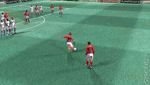 UEFA Champions League 2006-2007 - PSP Screen