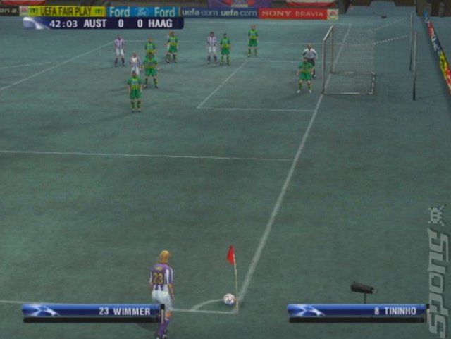 UEFA Champions League 2006-2007 - PS2 Screen