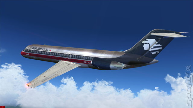 Ultimate Airliners DC-9 Deluxe - PC Screen