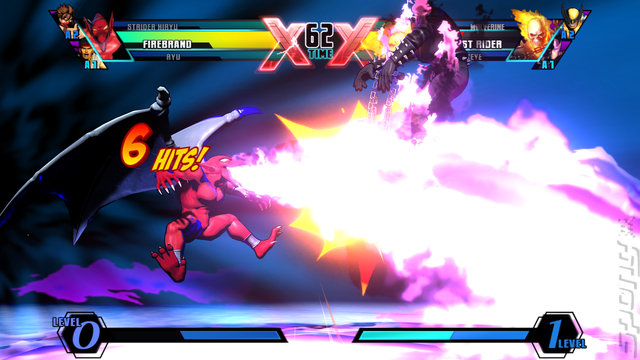 Ultimate Marvel vs. Capcom 3 - Xbox 360 Screen