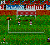Ultimate Soccer - Game Gear Screen