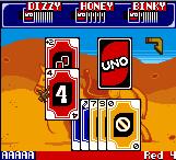 Uno - Game Boy Color Screen