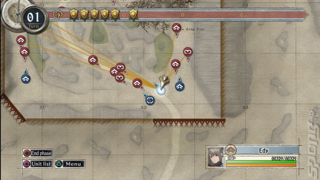 Valkyria Chronicles II - PSP Screen