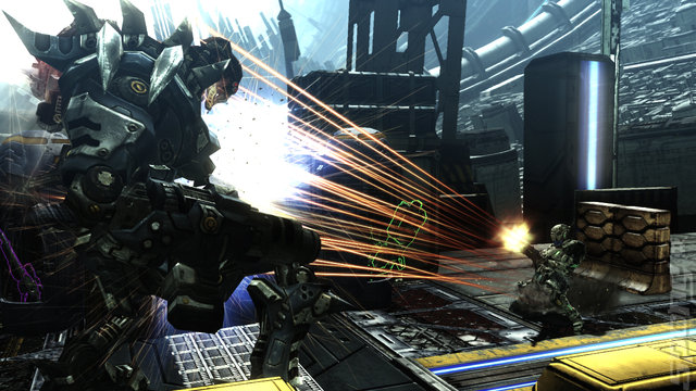 Vanquish - PS3 Screen