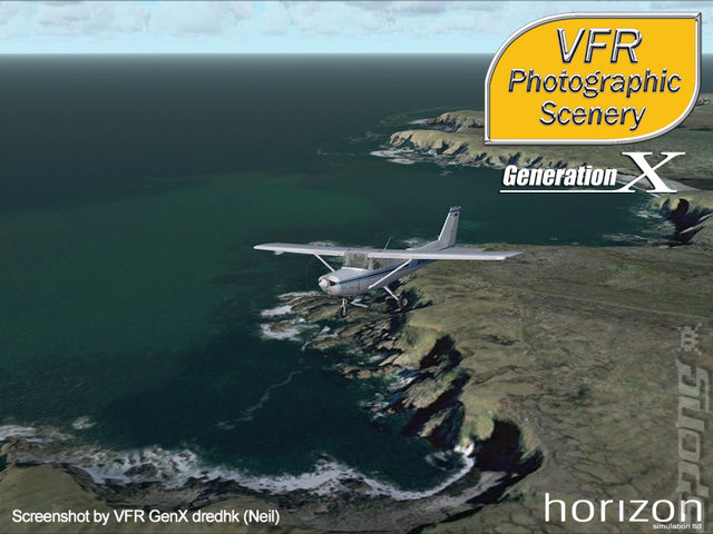 VFR Photo Scenery 4 (Scotland:Western Isles)  - PC Screen