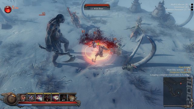 Vikings: Wolves of Midgard - PC Screen