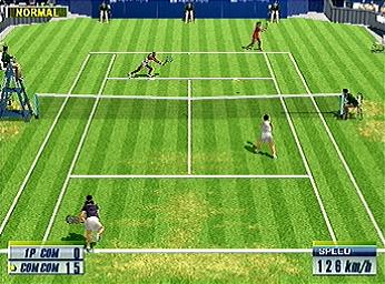 Virtua Tennis 2 - PS2 Screen