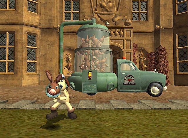 Wallace & Gromit: The Curse of the Were-Rabbit - PS2 Screen