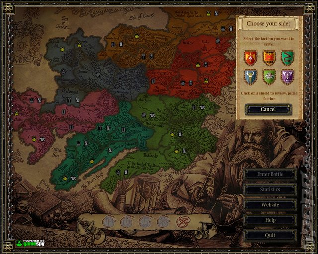 Warhammer: Mark of Chaos - Battle March - PC Screen