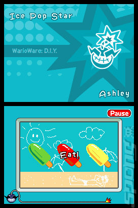 WarioWare: Do It Yourself - DS/DSi Screen