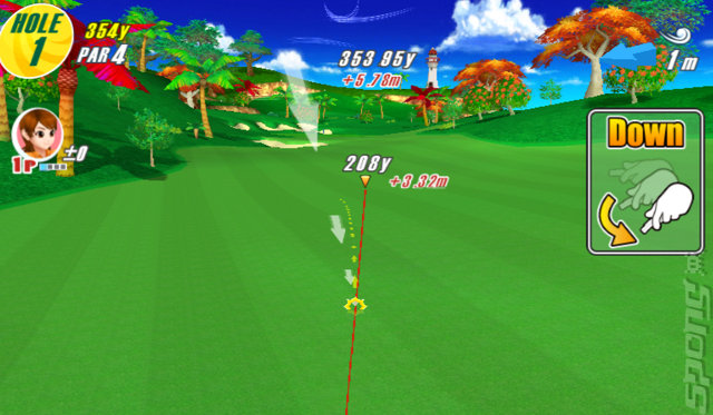 We Love Golf! - Wii Screen