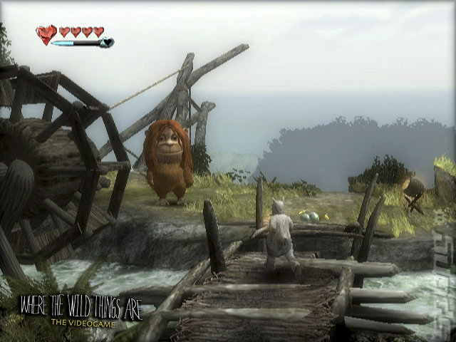Where the Wild Things Are - Wii Screen