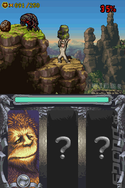 Where the Wild Things Are - DS/DSi Screen
