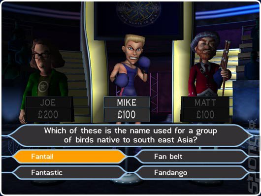 Who Wants to be a Millionaire? Party Edition - PC Screen