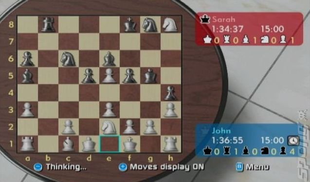 Wii Chess - Wii Screen