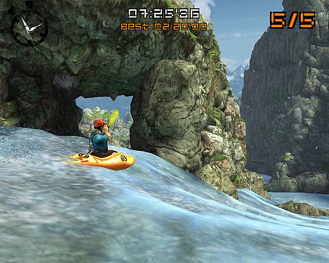 Wild Water Adrenaline Featuring Salomon - PS2 Screen