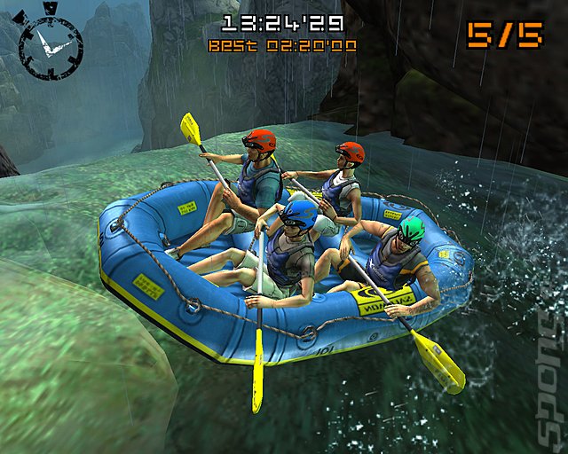 Wild Water Adrenaline Featuring Salomon - PS2 Screen