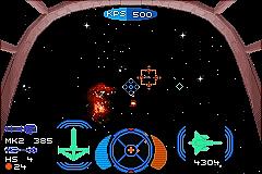 Wing Commander: Prophecy - GBA Screen