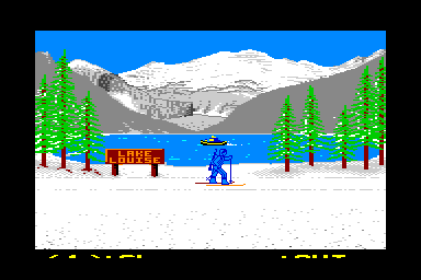 Winter Olympiad 88 - C64 Screen