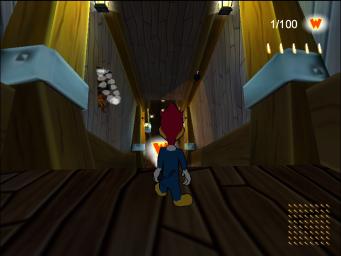 Woody Woodpecker: Escape From Buzzard's Park - PS2 Screen