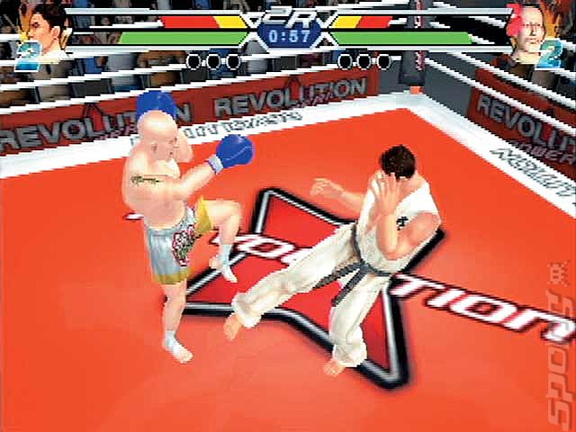 World Fighting - PS2 Screen