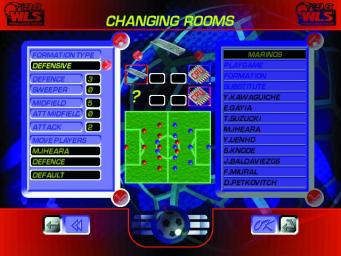 World League Soccer '98 - PC Screen