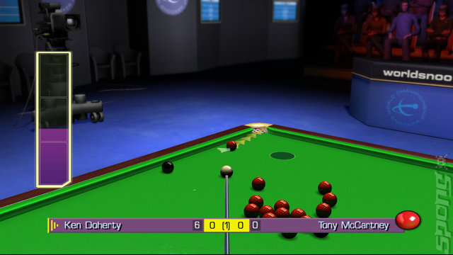 World Snooker Championship 2007 - Xbox 360 Screen