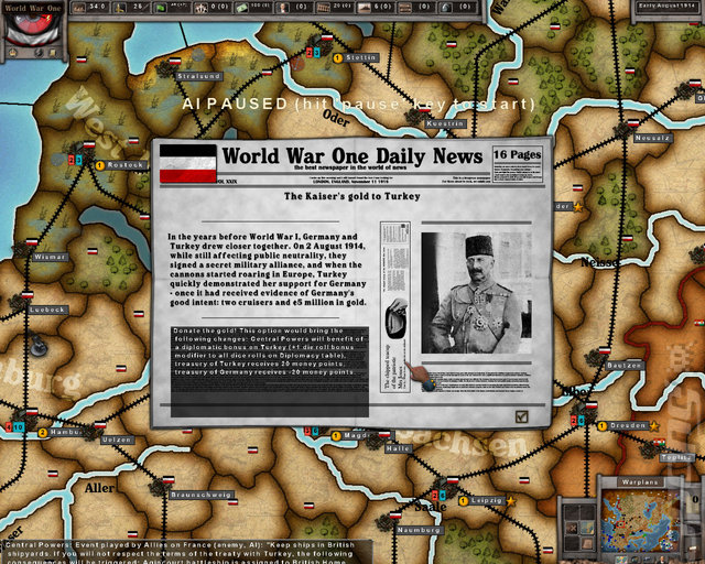 World War One: Gold Edition - PC Screen