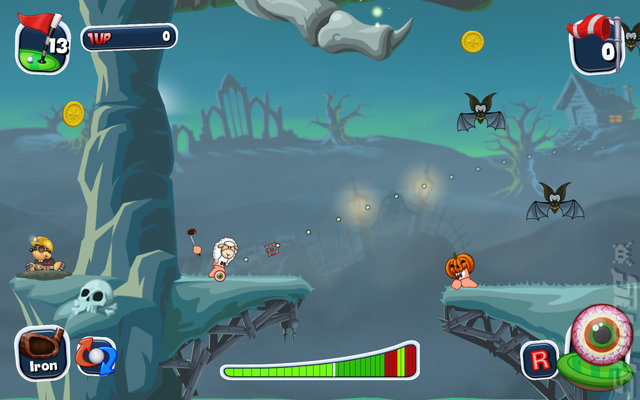 Worms: Crazy Golf - PC Screen