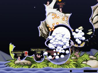 Worms World Party - PC Screen