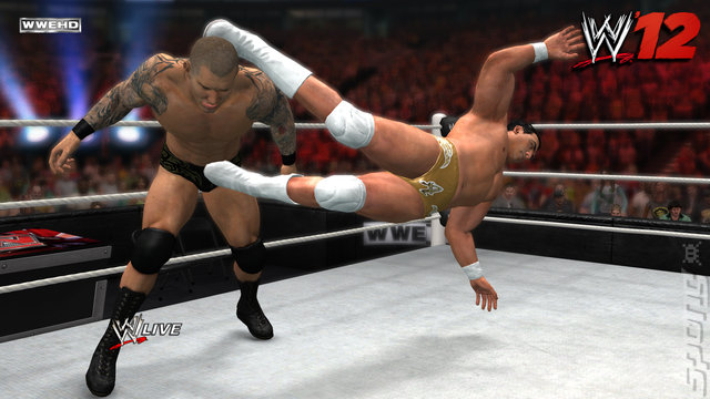 WWE '12 - Xbox 360 Screen