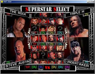 WWE Raw - PC Screen
