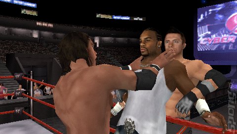 WWE SmackDown Vs. RAW 2009 - PSP Screen