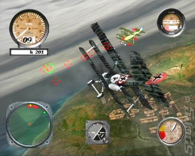 WWI: Aces of the Sky - PS2 Screen