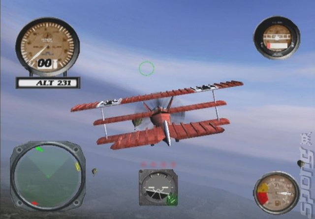 WWI: Aces of the Sky - PS2 Screen