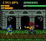 X-Men: Mutant Wars - Game Boy Color Screen