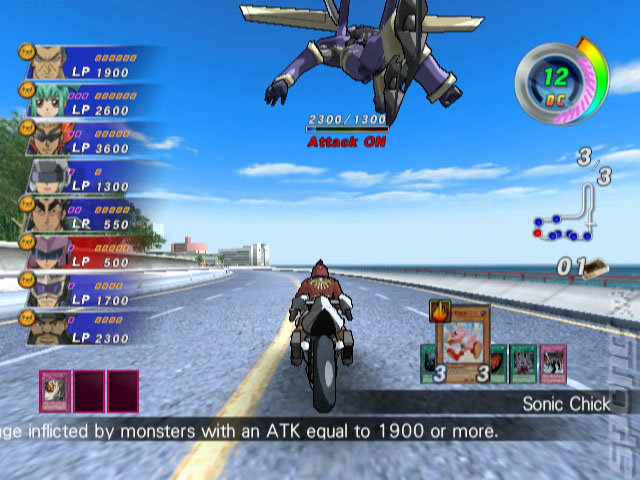 Yu-Gi-Oh! 5D�s Wheelie Breakers - Wii Screen