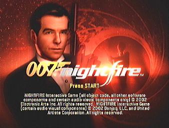 007 NightFire - Xbox Screen