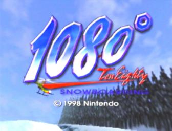 1080� Snowboarding - N64 Screen