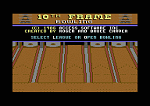 10th Frame - C64 Screen