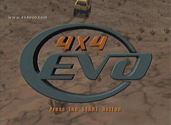 4x4 Evolution - PS2 Screen